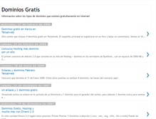 Tablet Screenshot of dominios-gratis-com.blogspot.com