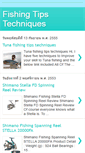 Mobile Screenshot of fishing-reel-reviews.blogspot.com