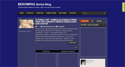 Desktop Screenshot of bekompas.blogspot.com