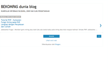 Tablet Screenshot of bekompas.blogspot.com