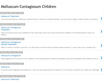 Tablet Screenshot of molluscumcontagiosumchildren.blogspot.com