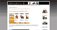 Desktop Screenshot of halloween-blow-ups.blogspot.com