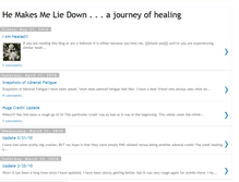 Tablet Screenshot of hemakesmeliedownajourneyofhealing.blogspot.com