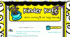 Desktop Screenshot of kinder-kafe.blogspot.com