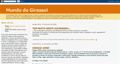 Desktop Screenshot of mundodogirassol.blogspot.com