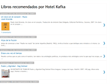 Tablet Screenshot of libros-recomendados.blogspot.com