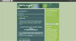 Desktop Screenshot of hailateatru.blogspot.com