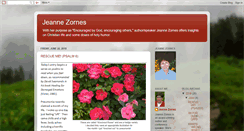 Desktop Screenshot of jeannezornes.blogspot.com