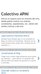 Mobile Screenshot of colectivo-apmi.blogspot.com
