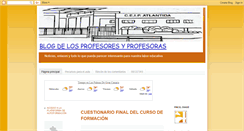 Desktop Screenshot of profesatlantida.blogspot.com