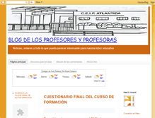 Tablet Screenshot of profesatlantida.blogspot.com