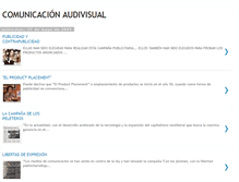 Tablet Screenshot of comunicacinaudivisual.blogspot.com