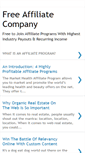 Mobile Screenshot of freeaffiliatecompany.blogspot.com