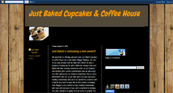 Desktop Screenshot of justbakedcupcakes.blogspot.com