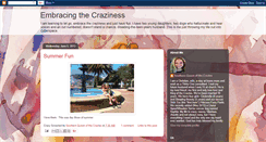 Desktop Screenshot of embracingthecraziness.blogspot.com