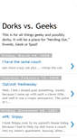 Mobile Screenshot of dorks-vs-geeks.blogspot.com