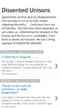 Mobile Screenshot of dissentedunisons.blogspot.com