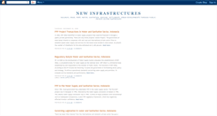 Desktop Screenshot of newinfrastructures.blogspot.com