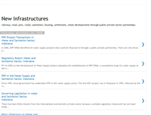 Tablet Screenshot of newinfrastructures.blogspot.com