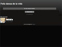 Tablet Screenshot of felizdanzadelavida.blogspot.com