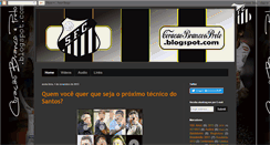 Desktop Screenshot of coracaobrancoepreto.blogspot.com
