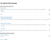 Tablet Screenshot of numetaldownloads.blogspot.com