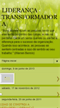 Mobile Screenshot of liderancatransformadora.blogspot.com