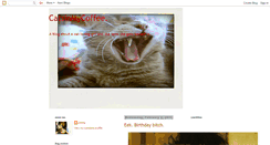 Desktop Screenshot of catsinmycoffee.blogspot.com