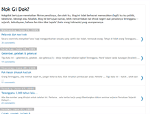 Tablet Screenshot of nokgidok.blogspot.com