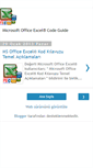 Mobile Screenshot of excelkodklavuzu.blogspot.com