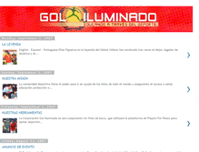 Tablet Screenshot of goliluminadoespanol.blogspot.com