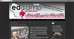 Desktop Screenshot of edcampmke.blogspot.com