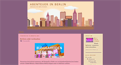 Desktop Screenshot of abenteuer-in-berlin.blogspot.com
