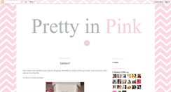 Desktop Screenshot of blogprettyinpink.blogspot.com