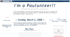 Desktop Screenshot of paulunteer.blogspot.com