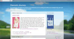 Desktop Screenshot of diannasjourney-kitten.blogspot.com