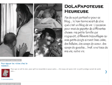 Tablet Screenshot of dolapapoteuseheureuse.blogspot.com