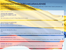 Tablet Screenshot of diferendocolombo-nicaraguense.blogspot.com