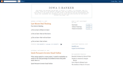 Desktop Screenshot of iowaibanker.blogspot.com