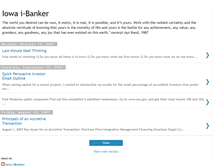 Tablet Screenshot of iowaibanker.blogspot.com