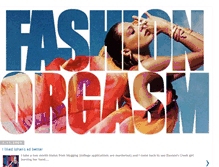 Tablet Screenshot of fashionorgasm.blogspot.com