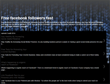 Tablet Screenshot of freefacebookfollowersfast.blogspot.com