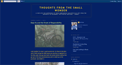 Desktop Screenshot of delsmallwonder.blogspot.com