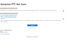 Tablet Screenshot of kumpulan-ptc-not-scam.blogspot.com
