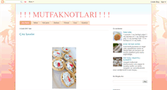 Desktop Screenshot of mutfaknotlari.blogspot.com