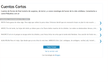 Tablet Screenshot of cuentoscortos.blogspot.com