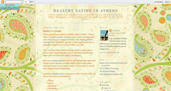 Desktop Screenshot of healthyeatinginathens.blogspot.com