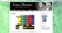 Desktop Screenshot of ensaiosalternativos.blogspot.com