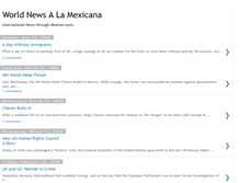 Tablet Screenshot of newsalamexicana.blogspot.com