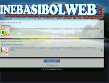 Tablet Screenshot of inebasibol.blogspot.com